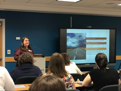 Marjorie Betley presenting at Rural Conversations.